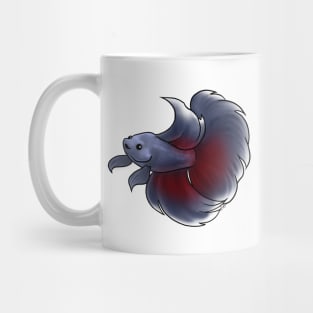 Fish - Betta Fish - Navy Mug